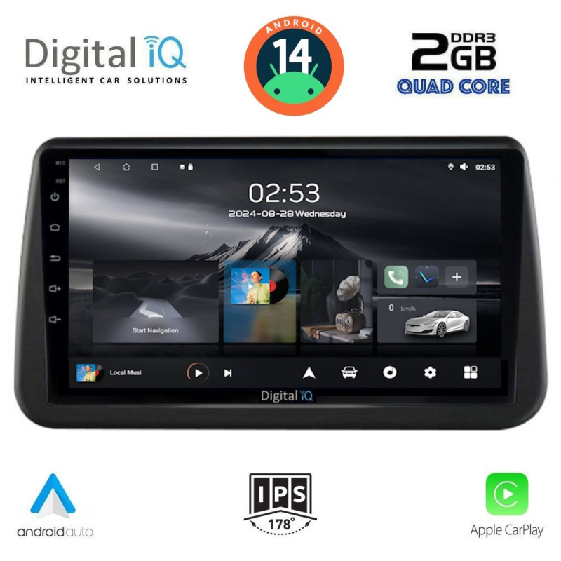 DIGITAL IQ RSB 1494_CPA (9inc) MULTIMEDIA TABLET for OPEL MERIVA mod. 2010-2017