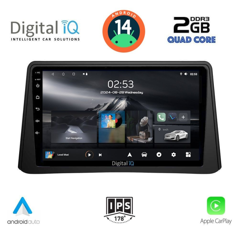 DIGITAL IQ RSB 1496_CPA (9inc) MULTIMEDIA TABLET for OPEL MOKKA mod. 2012-2015