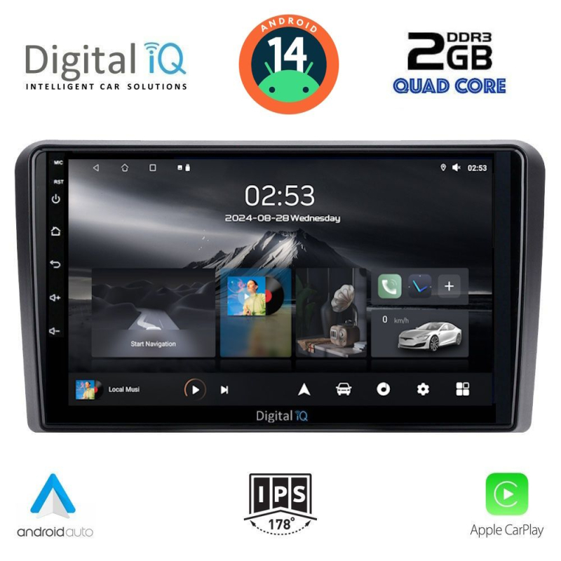 DIGITAL IQ RSB 1510_CPA (9inc) MULTIMEDIA TABLET for CITROEN - PEUGEOT - TOYOTA DIGITAL IQ RSB 1510_CPA (9inc) MULTIMEDIA TABLET for CITROEN - PEUGEOT - TOYOTA