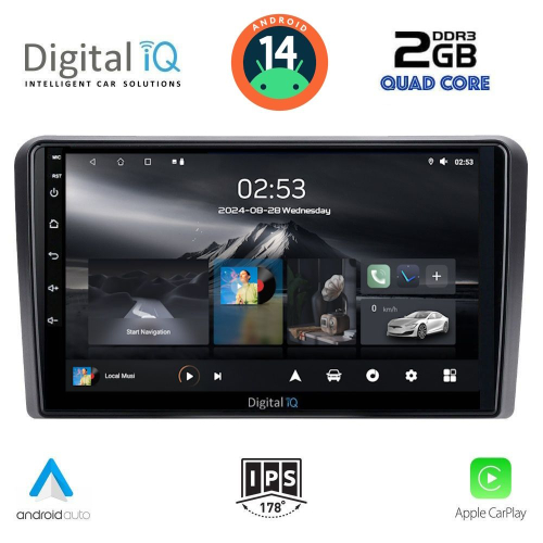DIGITAL IQ RSB 1514_CPA (9inc) MULTIMEDIA TABLET for PEUGEOT 308  mod. 2013&gt;