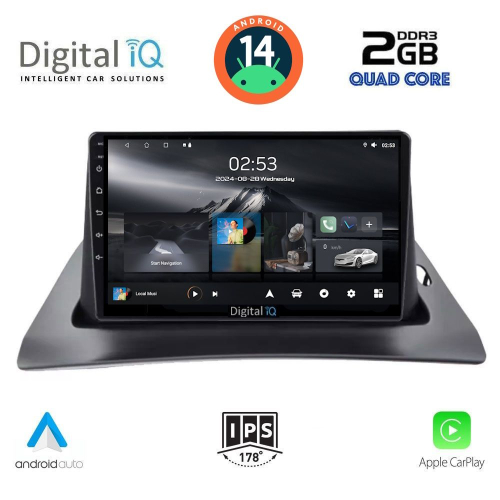DIGITAL IQ RSB 1550_CPA (9inc) MULTIMEDIA TABLET for RENAULT KANGOO mod. 2010&gt;