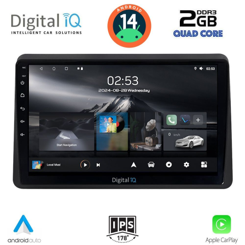 DIGITAL IQ RSB 1553_CPA (10inc) MULTIMEDIA TABLET for NISSAN NV400 - OPEL MOVANO - RENAULT MASTER mod. 2020&gt;