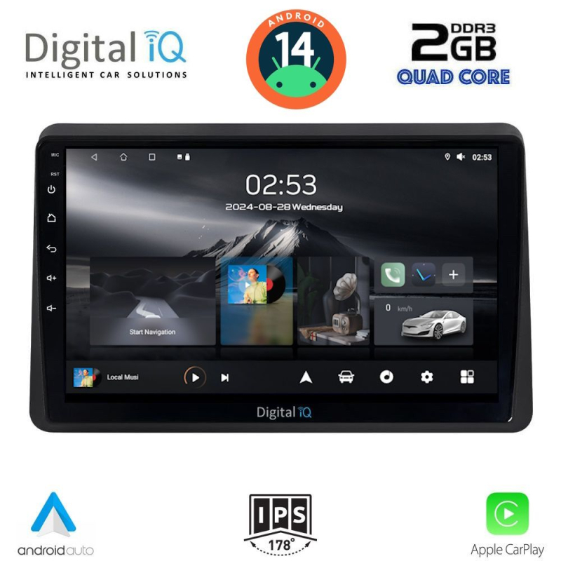 DIGITAL IQ RSB 1553_CPA (10inc) MULTIMEDIA TABLET for NISSAN NV400 - OPEL MOVANO - RENAULT MASTER mod. 2020>