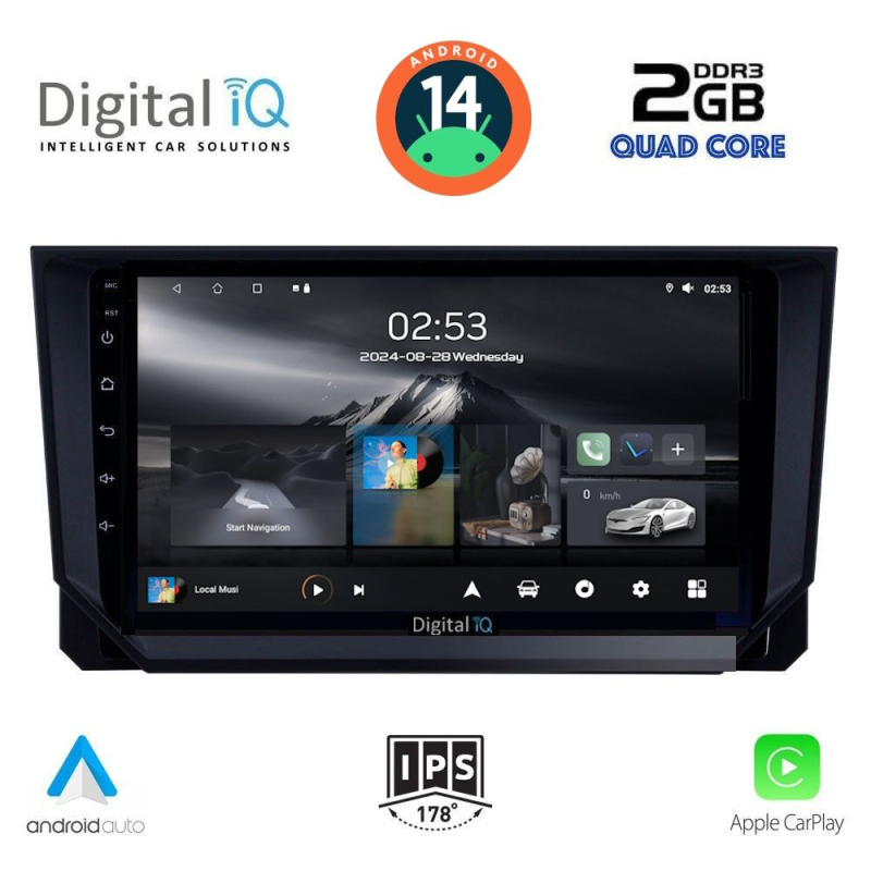 DIGITAL IQ RSB 1573_CPA (9inc) MULTIMEDIA TABLET for SEAT ARONA - IBIZA mod. 2018> DIGITAL IQ RSB 1573_CPA (9inc) MULTIMEDIA TABLET for SEAT ARONA - IBIZA mod. 2018>