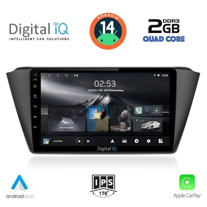 DIGITAL IQ RSB 1582_CPA (9inc) MULTIMEDIA TABLET for SKODA FABIA mod. 2015> DIGITAL IQ RSB 1582_CPA (9inc) MULTIMEDIA TABLET for SKODA FABIA mod. 2015>