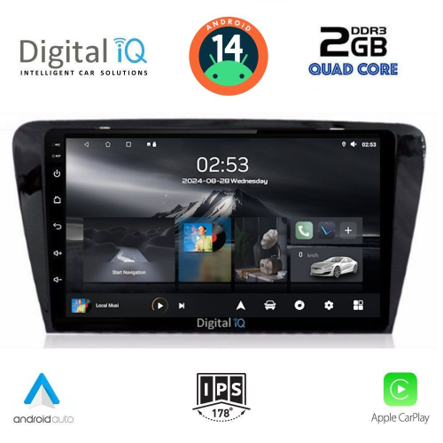 DIGITAL IQ RSB 1597_CPA (10inc) MULTIMEDIA TABLET for SKODA OCTAVIA 7 mod. 2013-2021