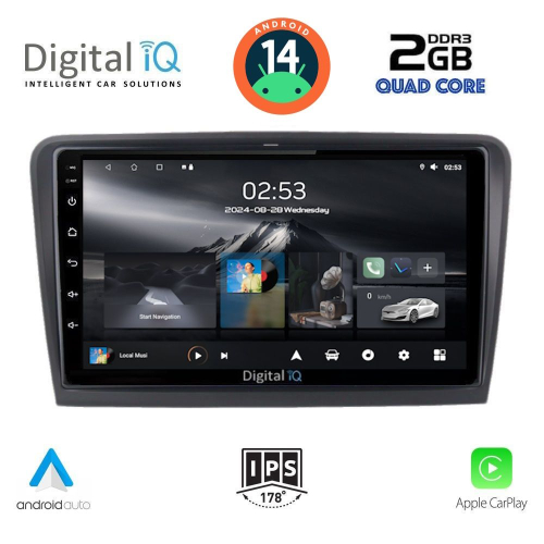DIGITAL IQ RSB 1601_CPA (9inc) MULTIMEDIA TABLET for  SKODA RAPID  mod. 2012&gt;