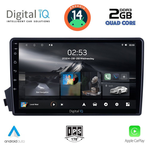 DIGITAL IQ RSB 1650_CPA (9inc) MULTIMEDIA TABLET for SSANGYANG ACTYON - KYRON mod. 2006-2015