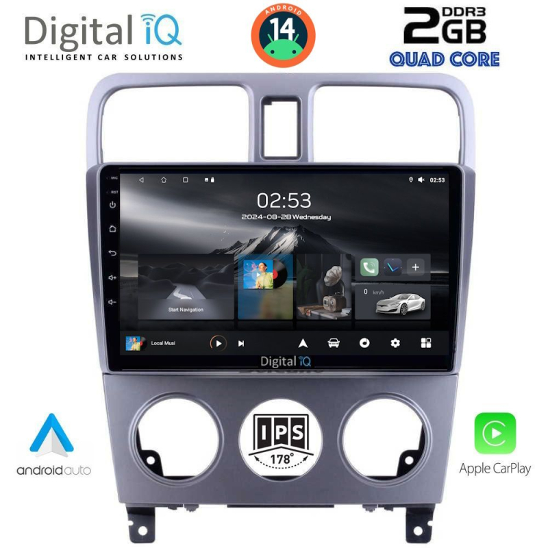 DIGITAL IQ RSB 1661_CPA (9inc) MULTIMEDIA TABLET for SUBARU FORESTER mod. 2002-2008 DIGITAL IQ RSB 1661_CPA (9inc) MULTIMEDIA TABLET for SUBARU FORESTER mod. 2002-2008