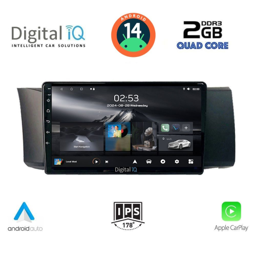 DIGITAL IQ RSB 1669_CPA (9inc) MULTIMEDIA TABLET for TOYOTA GT86 - SUBARU BRZ mod. 2012&gt;