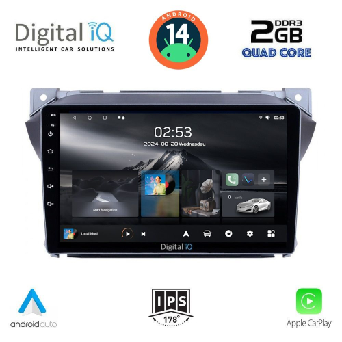 DIGITAL IQ RSB 1670_CPA (9inc) MULTIMEDIA TABLET for SUZUKI ALTO - NISSAN PIXO 2009&gt;