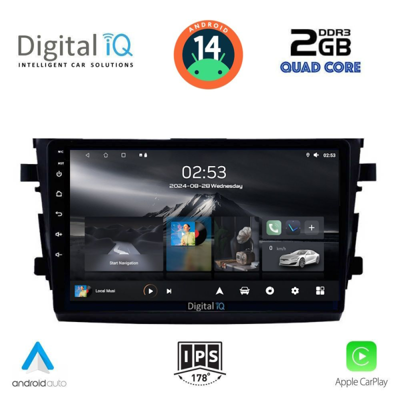 DIGITAL IQ RSB 1674_CPA (9inc) MULTIMEDIA TABLET for SUZUKI CELERIO mod. 2015>