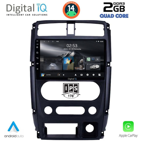 DIGITAL IQ RSB 1678_CPA (9inc) MULTIMEDIA TABLET for SUZUKI JIMNY mod. 2007-2017