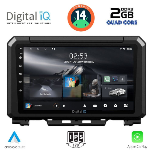 DIGITAL IQ RSB 1679_CPA (9inc) MULTIMEDIA TABLET for SUZUKI JIMNY mod. 2017&gt;