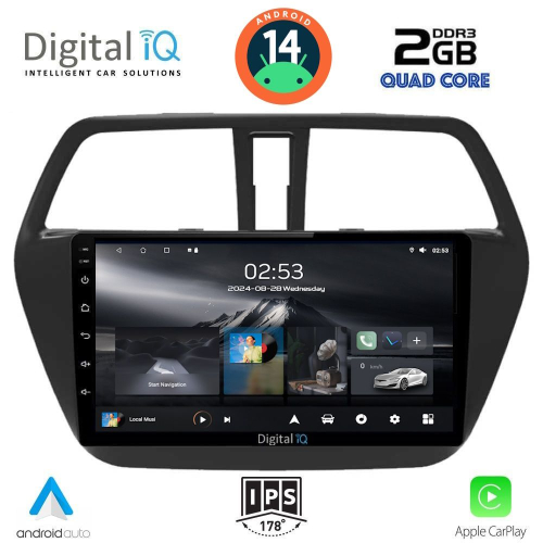 DIGITAL IQ RSB 1689_CPA (9inc) MULTIMEDIA TABLET for SUZUKI SX4 S-CROSS mod. 2014-2021