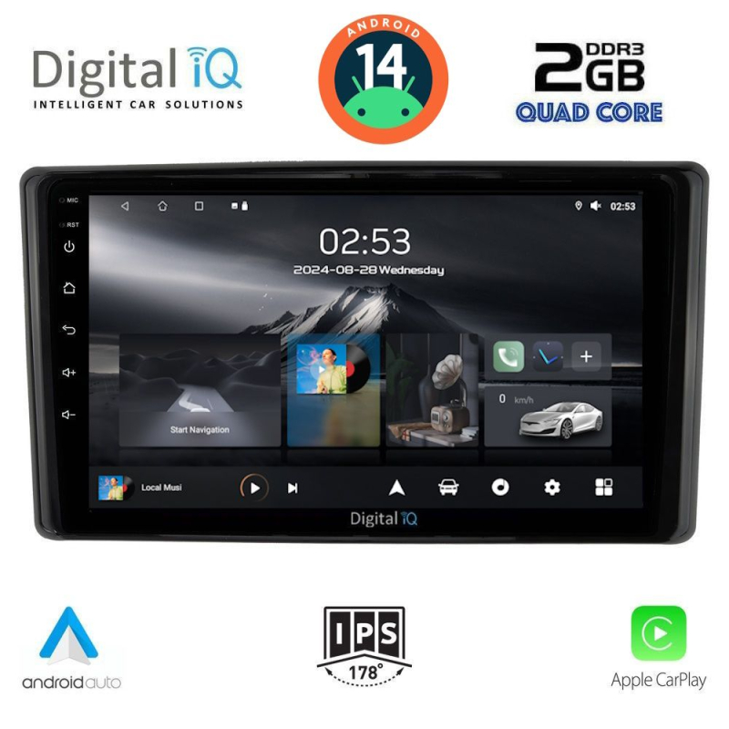 DIGITAL IQ RSB 1701_CPA (10inc) MULTIMEDIA TABLET for TOYOTA RAIZE mod. 2020>