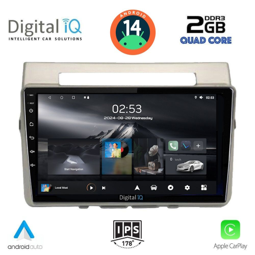 DIGITAL IQ RSB 1711_CPA (9inc) MULTIMEDIA TABLET for TOYOTA COROLLA VERSO mod. 2004-2009