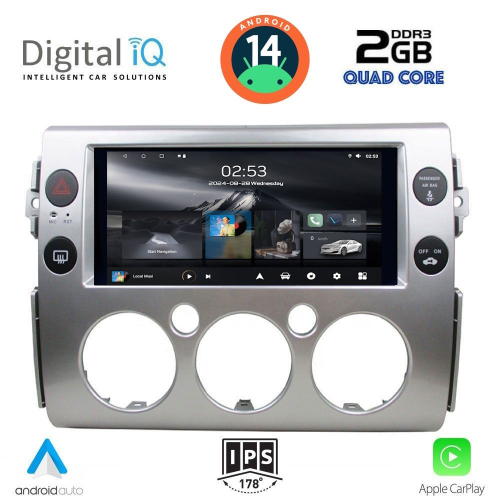 DIGITAL IQ RSB 1717_CPA (9inc) MULTIMEDIA TABLET for TOYOTA FJ CRUISER mod. 2007-2013