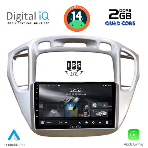 DIGITAL IQ RSB 1718_CPA (9inc) MULTIMEDIA TABLET for TOYOTA HIGHLANDER mod. 2002-2009