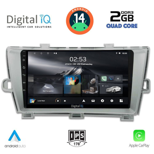 DIGITAL IQ RSB 1726_CPA (9inc) MULTIMEDIA TABLET for TOYOTA PRIUS mod. 2009-2015