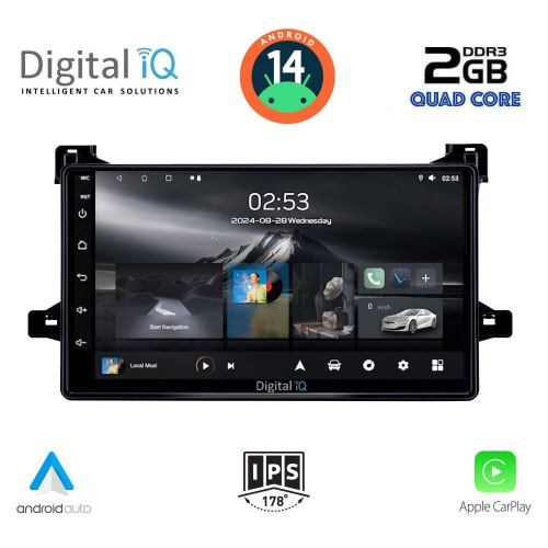 DIGITAL IQ RSB 1727_CPA (9inc) MULTIMEDIA TABLET for TOYOTA PRIUS mod. 2016-2020