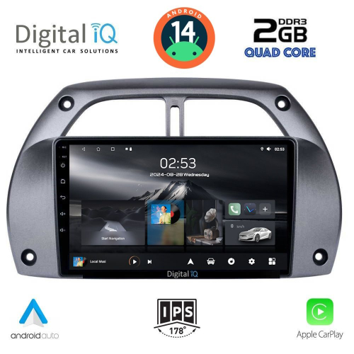 DIGITAL IQ RSB 1730_CPA A/C (9inc) MULTIMEDIA TABLET for TOYOTA RAV 4 mod. 2000-2006