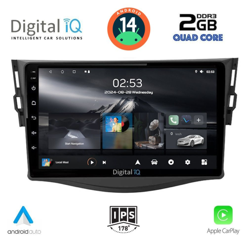 DIGITAL IQ RSB 1731_CPA (9inc) MULTIMEDIA TABLET for TOYOTA RAV 4 mod. 2006-2012