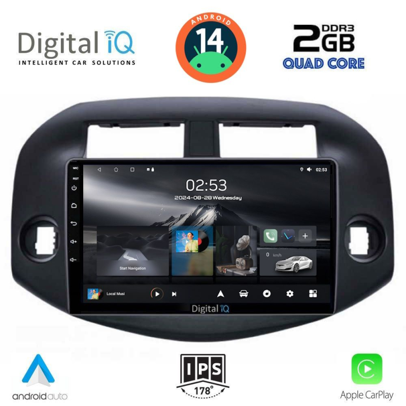 DIGITAL IQ RSB 1732_CPA (10inc) MULTIMEDIA TABLET for TOYOTA RAV 4 mod. 2006-2012