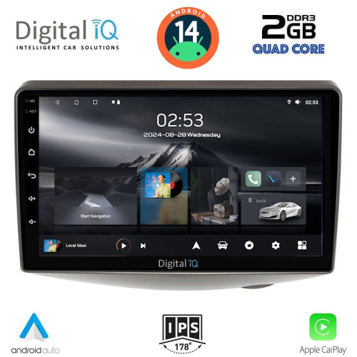 DIGITAL IQ RSB 1735_CPA (9inc) MULTIMEDIA TABLET for TOYOTA YARIS mod. 1999-2006