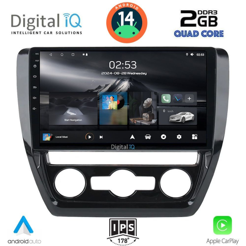 DIGITAL IQ RSB 1741_CPA (10inc) MULTIMEDIA TABLET for VW JETTA mod. 2010-2016
