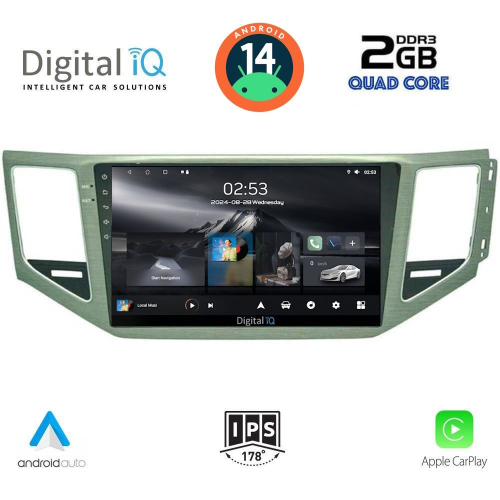 DIGITAL IQ RSB 1745_CPA (10inc) MULTIMEDIA TABLET for VW GOLF SPORTSVAN mod. 2014&gt;