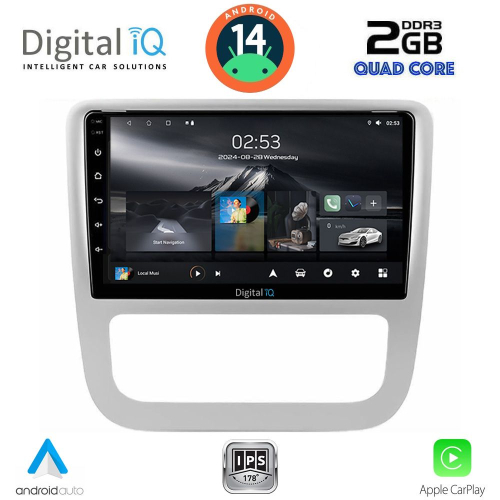 DIGITAL IQ RSB 1751_CPA CLIMA (9inc) MULTIMEDIA TABLET for VW EOS mod. 2006&gt; - SCIROCCO mod. 2011-2014
