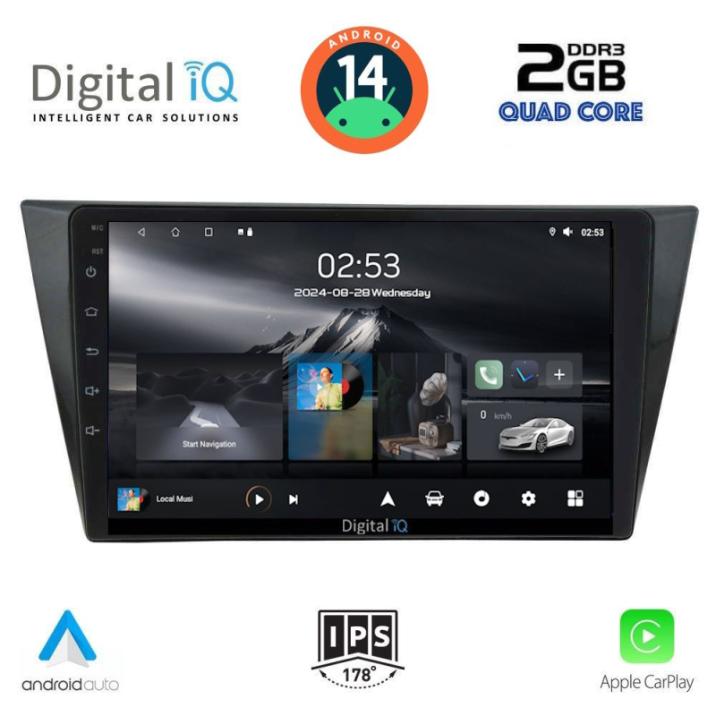 DIGITAL IQ RSB 1761_CPA (10inc) MULTIMEDIA TABLET for VW TIGUAN mod. 2016>