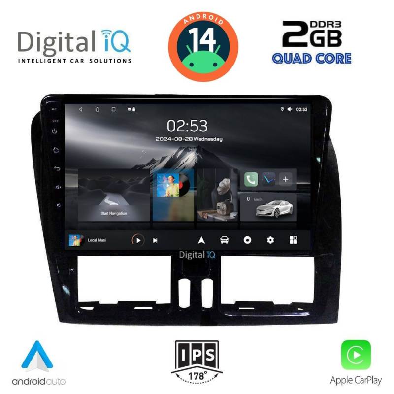 DIGITAL IQ RSB 1787_CPA (9inc) MULTIMEDIA TABLET for VOLVO XC60 mod. 2009-2017