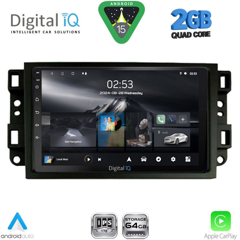 DIGITAL IQ RSD 1070_CPA (10inc) MULTIMEDIA TABLET for CHEVROLET ALL mod. 2004-2011