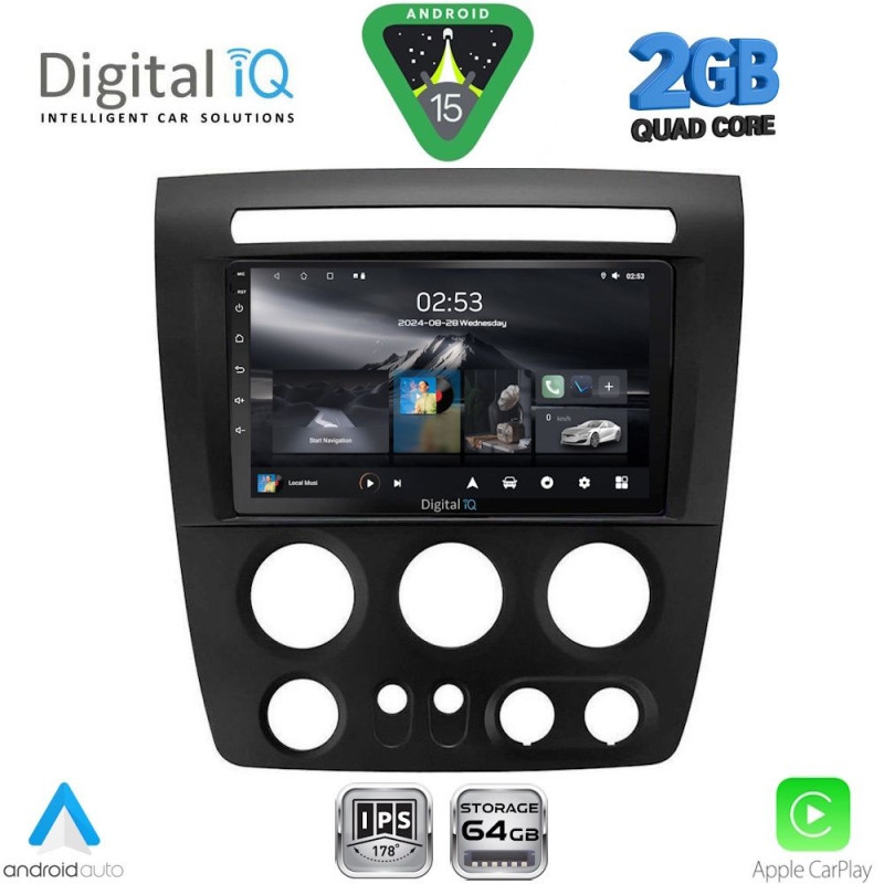 DIGITAL IQ RSD 1218_CPA (9inc) MULTIMEDIA TABLET for HUMMER H3 mod. 2005-2009