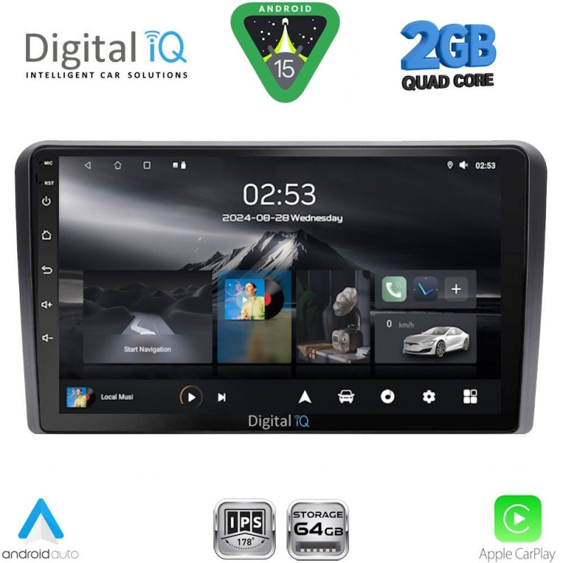 DIGITAL IQ RSD 1264_CPA (9inc) MULTIMEDIA TABLET for IVECO DAILY mod. 2010-2014