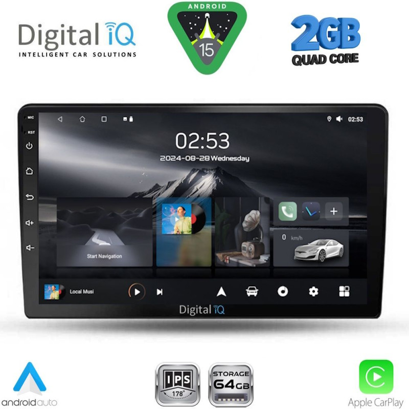 DIGITAL IQ RSD 1300_CPA (9inc) MULTIMEDIA TABLET for KIA CEED mod. 2006-2009