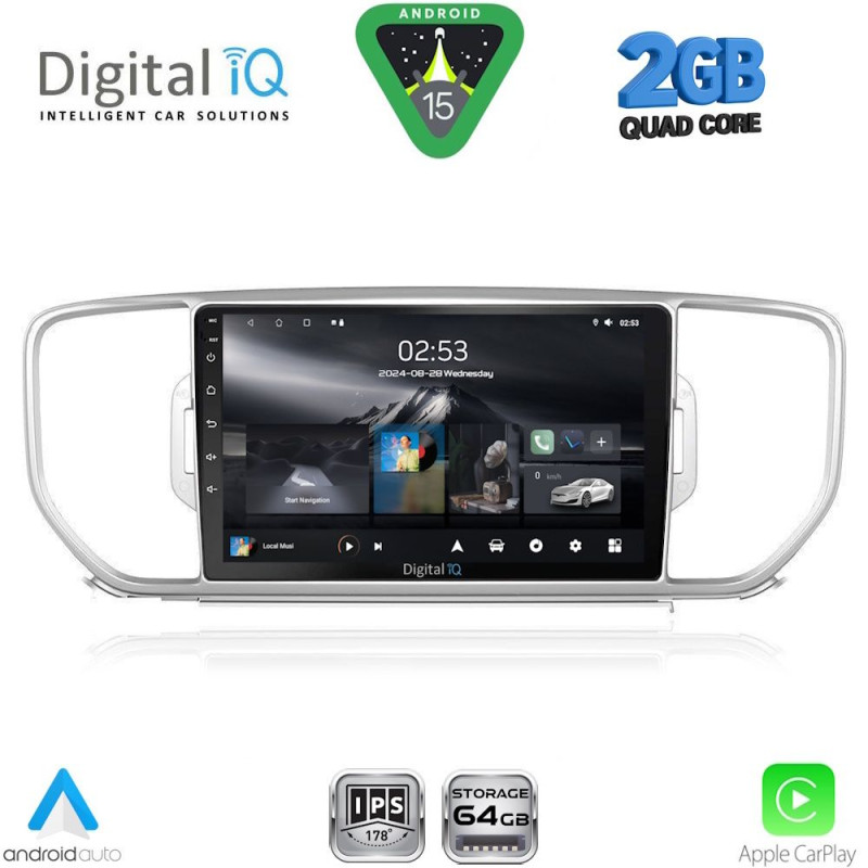 DIGITAL IQ RSD 1326_CPA (9inc) MULTIMEDIA TABLET for KIA SPORTAGE mod. 2015-2018