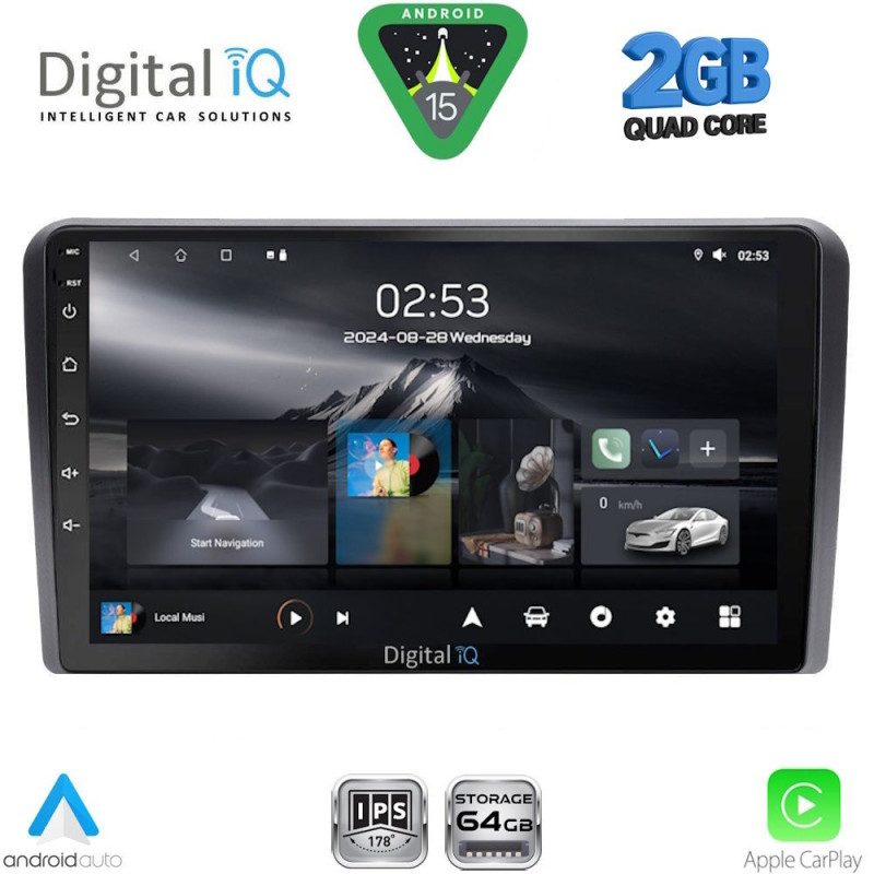 DIGITAL IQ RSD 1695_CPA (9inc) MULTIMEDIA TABLET for SUZUKI VITARA mod. 2000-2005