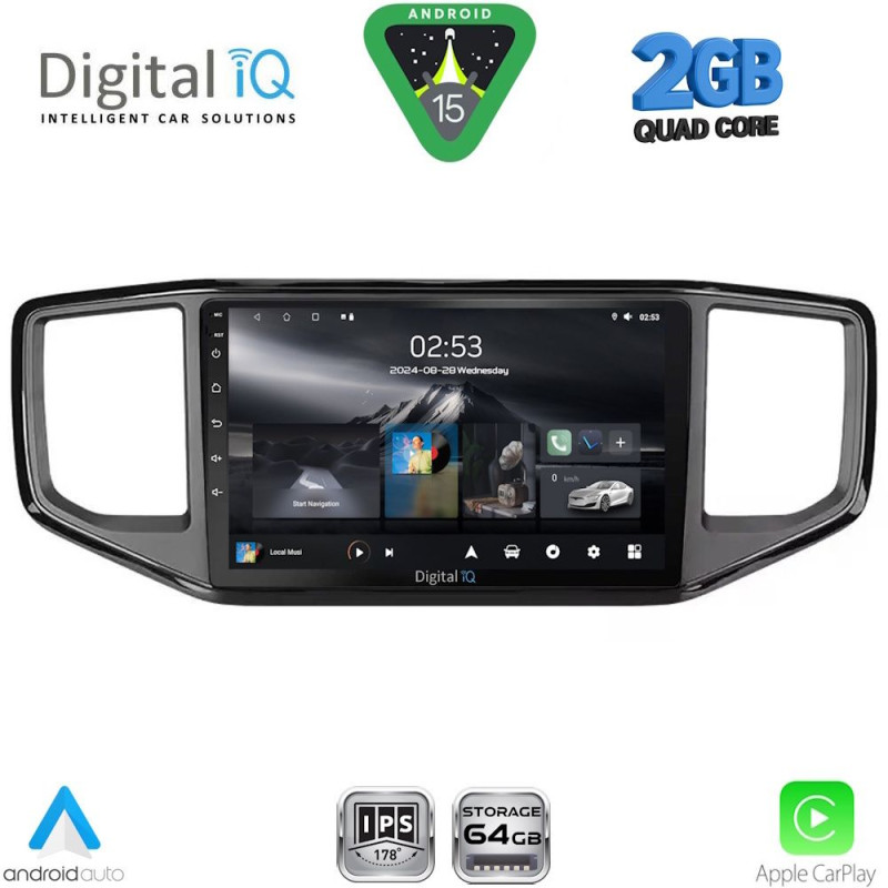 DIGITAL IQ RSD 1754_CPA (9inc) MULTIMEDIA TABLET for VW AMAROK mod. 2017-2022