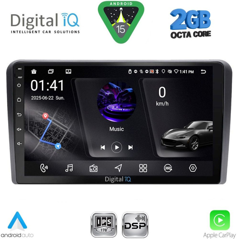 DIGITAL IQ RSF 4264_CPA (9inc) MULTIMEDIA TABLET for IVECO DAILY mod. 2010-2014