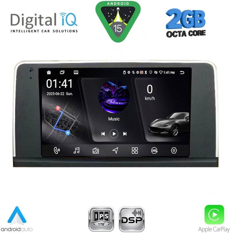 DIGITAL IQ RSF 4062_CPA (NBT) (9inc) MULTIMEDIA TABLET for BMW X5 (E70) – X6 (E71) mod. 2013-2016