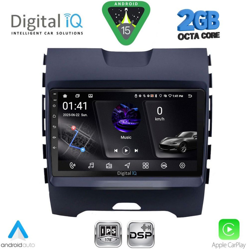 DIGITAL IQ RSF 4152_CPA (9inc) MULTIMEDIA TABLET for FORD EDGE mod. 2015-2023