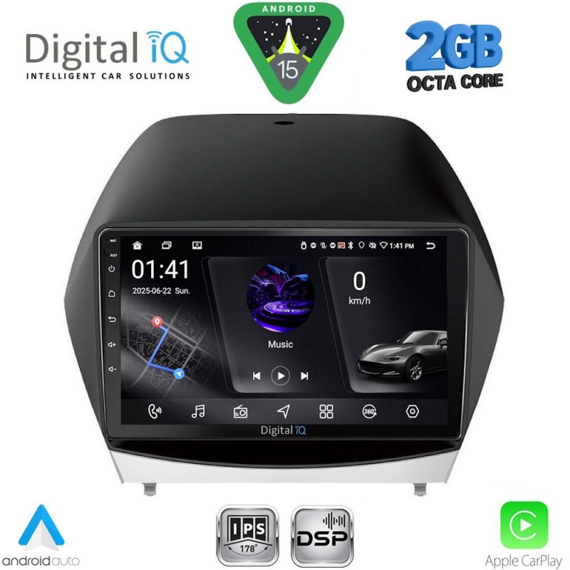 DIGITAL IQ RSF 4235_CPA (10inc) MULTIMEDIA TABLET for HYUNDAI iX35 mod. 2010-2015