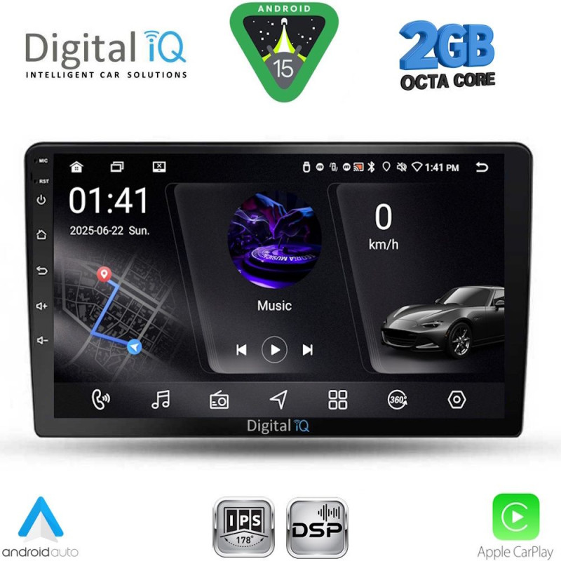 DIGITAL IQ RSF 4301_CPA (9inc) MULTIMEDIA TABLET for KIA CEED mod. 2009-2012