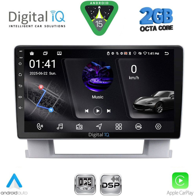 DIGITAL IQ RSF 4482_CPA (9inc) MULTIMEDIA TABLET for OPEL ASTRA J mod.2010-2016