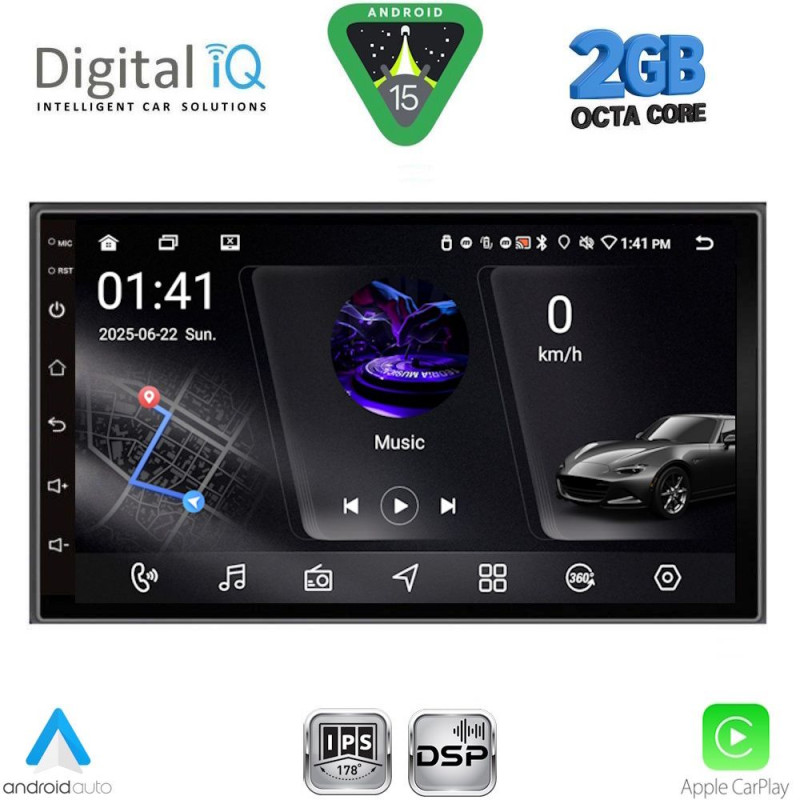 DIGITAL IQ RSF 495_CPA (7'' DECK) MULTIMEDIA 2DIN