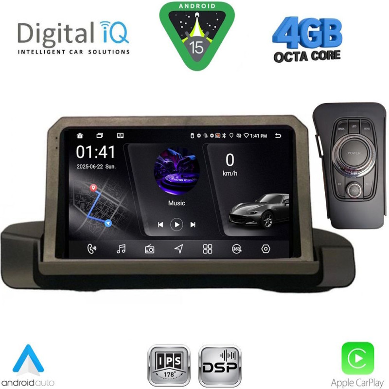 DIGITAL IQ RSG 6044_CPA (9inc) MULTIMEDIA TABLET for BMW S.3 (E90-91-92) mod. 2005-2012