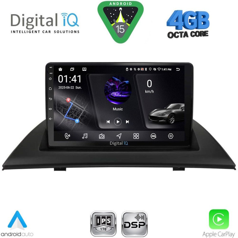 DIGITAL IQ RSG 6058_CPA (9inc) MULTIMEDIA TABLET for BMW X3 (E83) mod. 2003-2010
